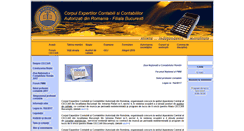 Desktop Screenshot of ceccarbucuresti.ro